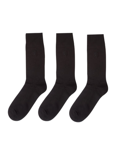 Plain Socks 3 Pack - wh-test-4